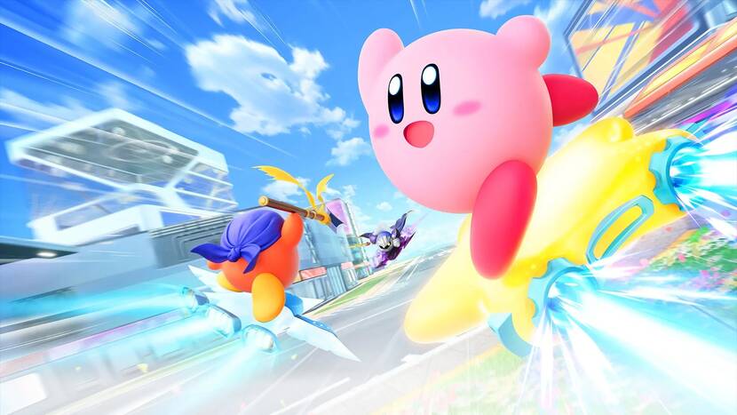 Kirby Air Riders combineert karting met een gezonde dosis chaos