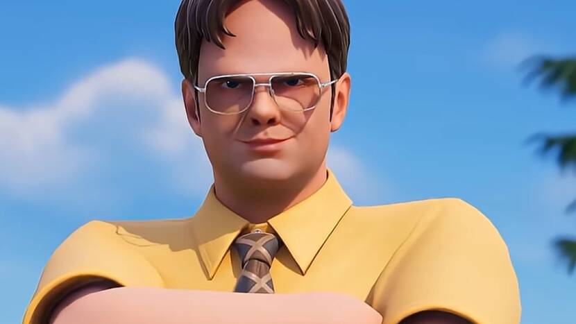 Hier zijn ze dan: Dwight en Michael van The Office in Fortnite
