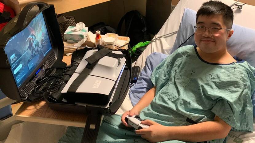 Terminaal zieke fan kan dankzij ziekenhuis toch nog de nieuwste DOOM spelen