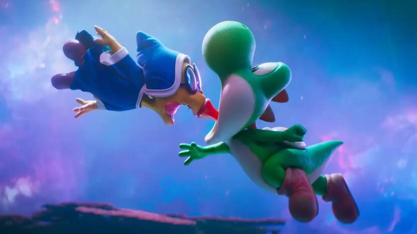 Yoshi legt een ei in nieuwe trailer van Super Mario Galaxy Movie