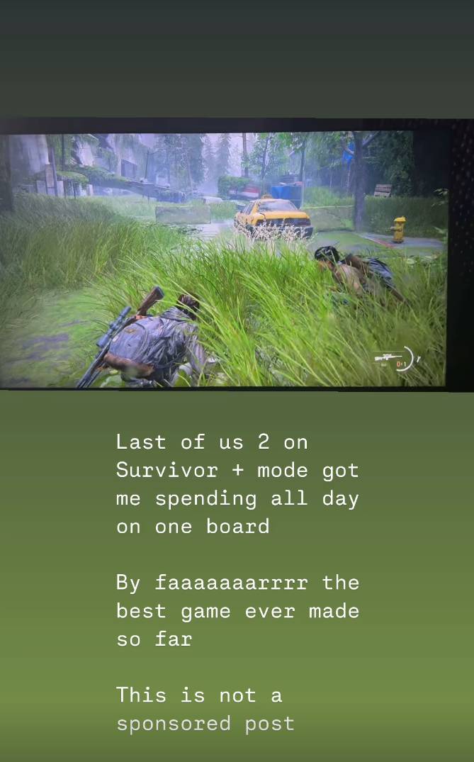 Kanye West vindt The Last of Us: Part 2 “by faaaaaaarrrr” beste game ooit