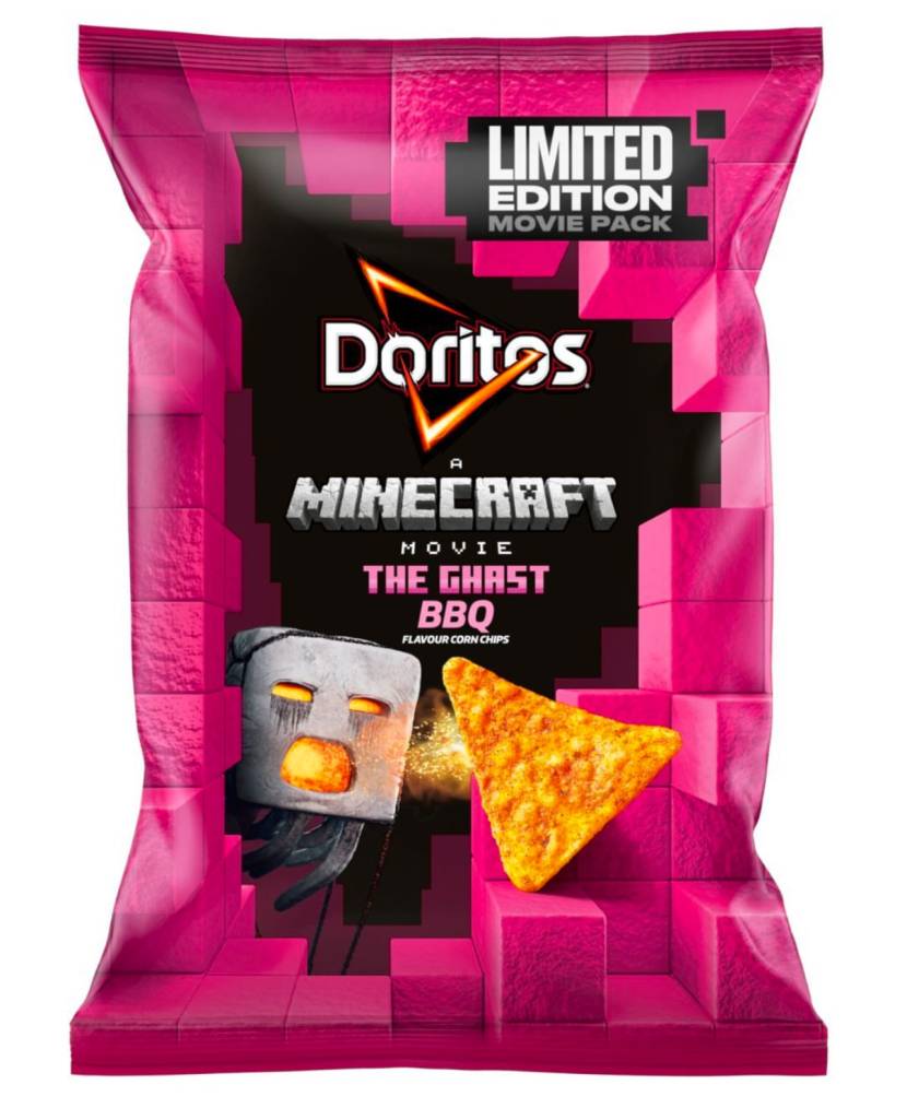 Doritos krijgt Creeper smaak (én vorm) ter promotie van Minecraft film