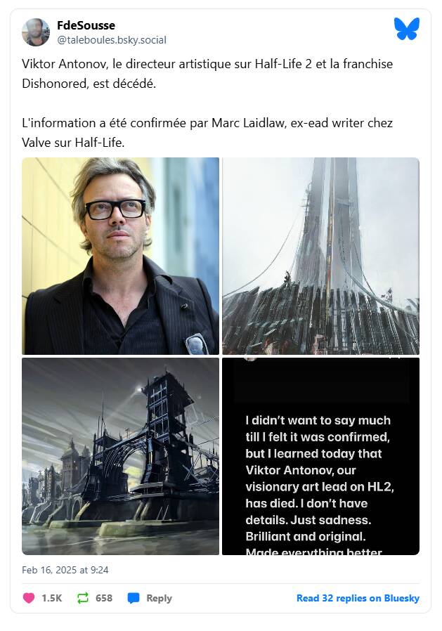 Half-Life 2 art director overleden