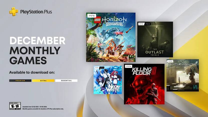 PlayStation Plus-games van december bekendgemaakt